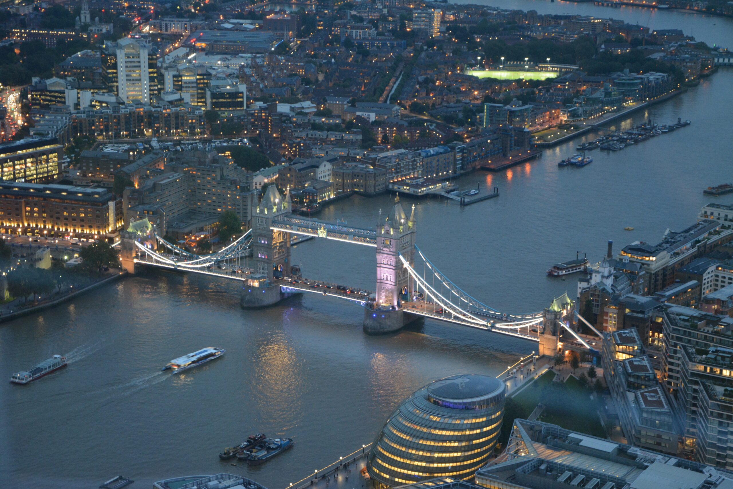 london during night - group activities 